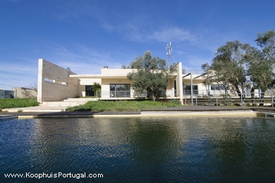 Moderne villa met zwembad en 1,2 hectare