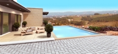 moderne villa met zwembad