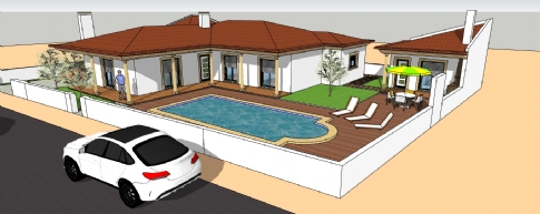 Detached villa with pool and annex