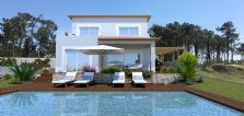 Detached new-built villas with pool