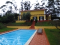 Villa with pool, campsite for campers 