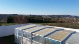 Large restored house with covered pool