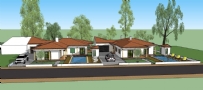 2 brand new bungalows with pool 