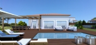 Detached new-built villas with pool