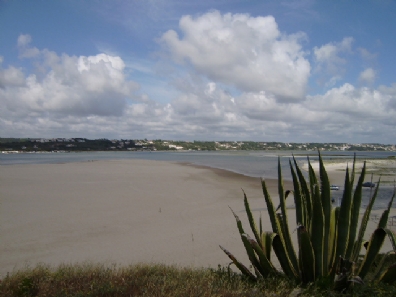 Zuidelijk van de baai van Sao Martinho do Porto is nog een natuurlijke lagune bij het badplaatsje Foz do Arelho