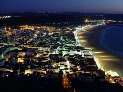 Nazare is een leuk vissersdorp aan de Zilverkust in Portugal